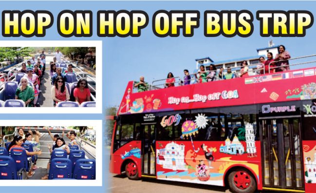 Hop on hop off bus trip